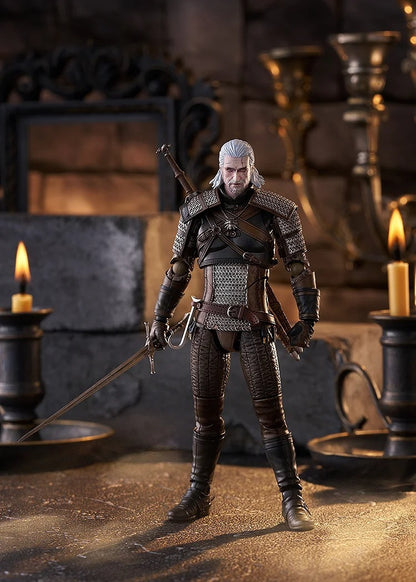 Geralt The Witcher 3 figure – front view, main product shot