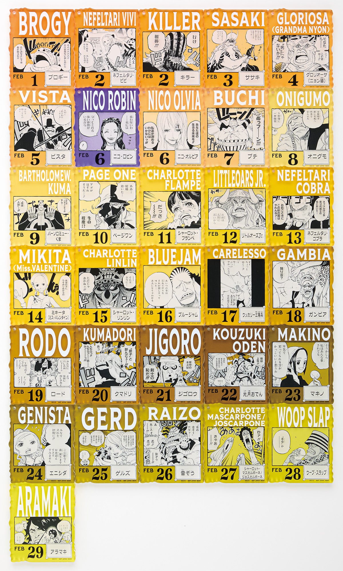 Ichiban Kuji ONE PIECE 366 Days of Birthdays