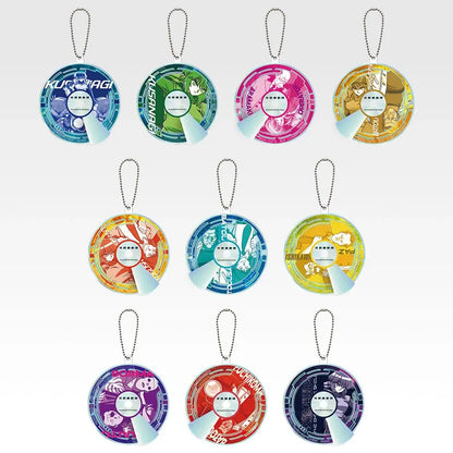 Ghost in the Shell Ichiban Kuji H Prize optical disc style charm, close-up detail