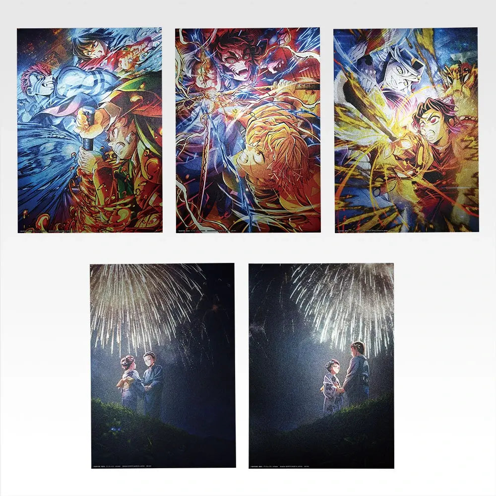Demon Slayer Upper Moon 2 Ichiban Kuji - E Prize: Metallic visual sheet