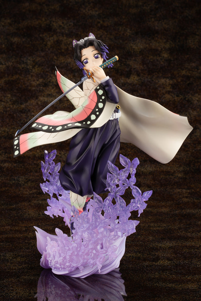 Shinobu Kocho Demon Slayer figure – three-quarter front angle