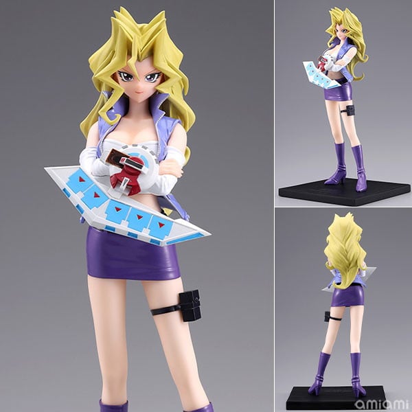 Mai Valentine Yu-Gi-Oh! Duel Monsters figure – three-quarter front angle
