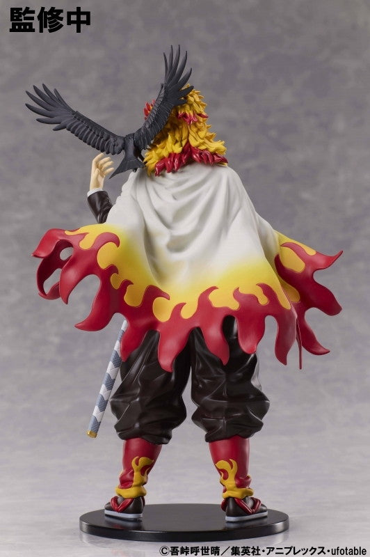 Kyojuro Rengoku Demon Slayer figure – three-quarter front angle