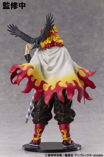 Kyojuro Rengoku Demon Slayer figure – three-quarter front angle