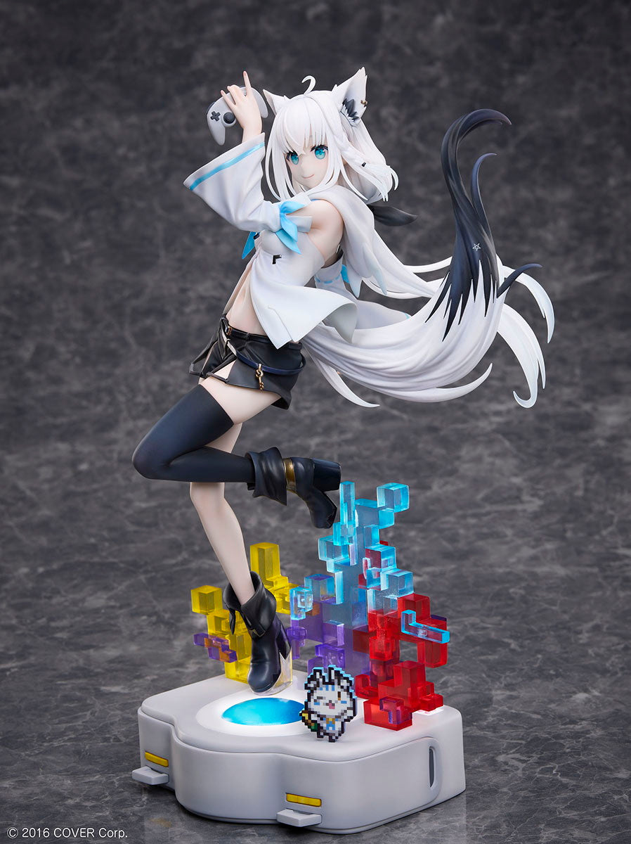 Shirakami Fubuki hololive figure – three-quarter front angle