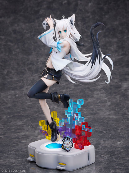 Shirakami Fubuki hololive figure – three-quarter front angle