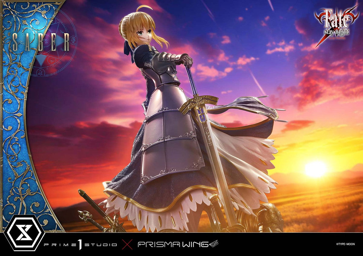 Saber Fate/stay night figure – three-quarter front angle