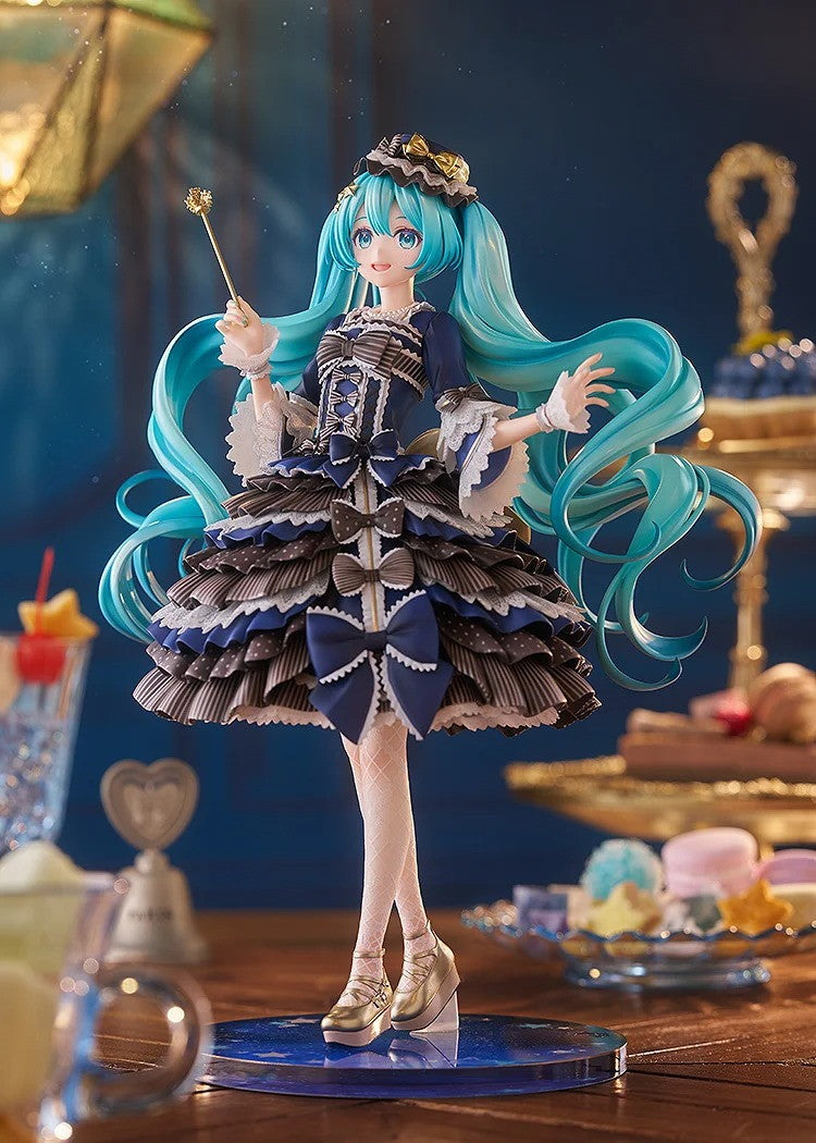 Hatsune Miku Vocaloid figure – three-quarter front angle