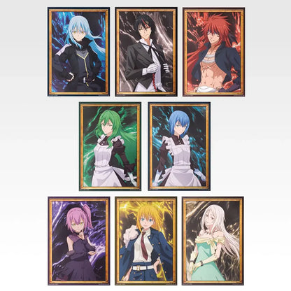 That Time I Got Reincarnated as a Slime Ichiban Kuji Chokotto B Prize metallic poster, close-up detail