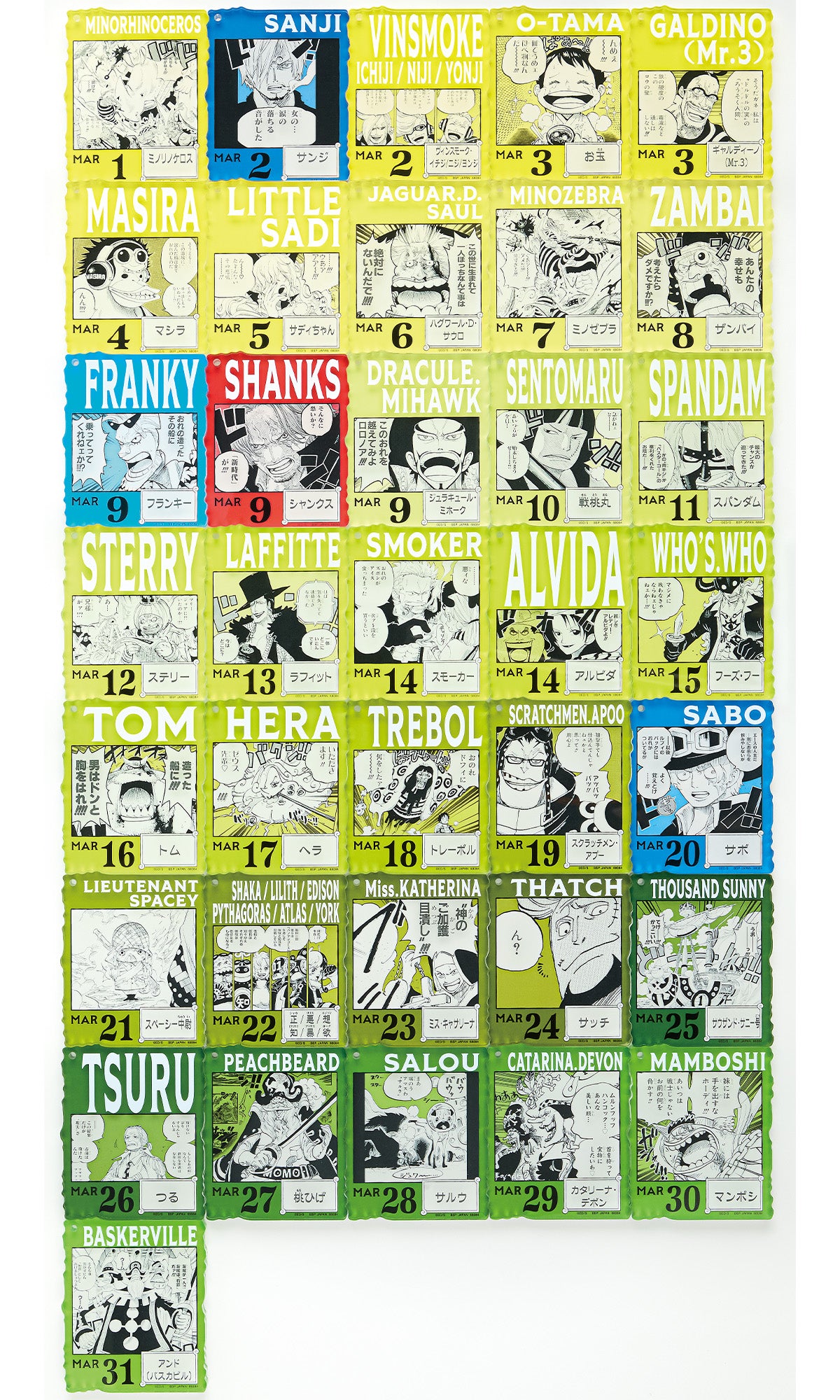 Ichiban Kuji ONE PIECE 366 Days of Birthdays