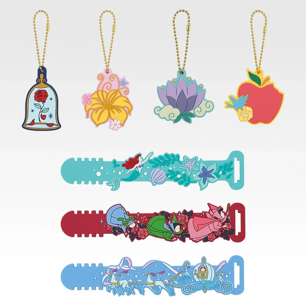 Disney Princess Ichiban Kuji Enchanted Glow J Prize rubber collection, one design in the set