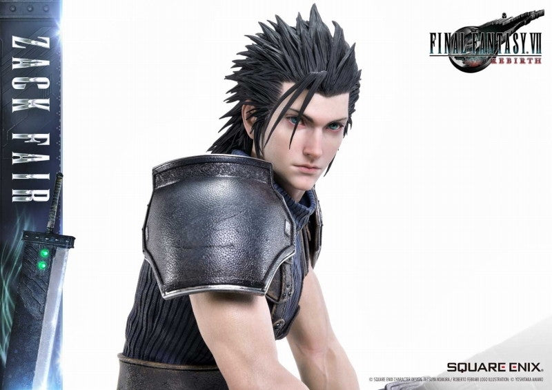 Zack Fair Final Fantasy VII figure – left side view