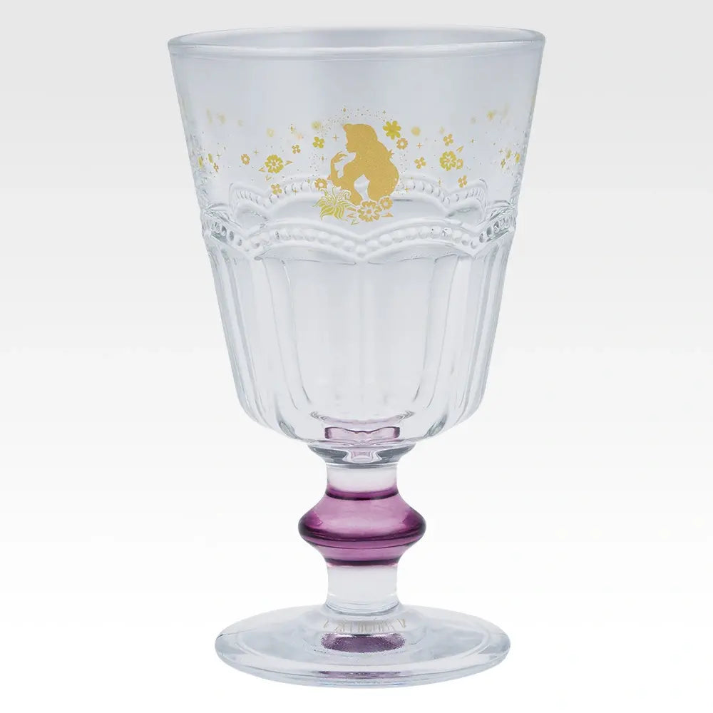 Disney Princess Ichiban Kuji Enchanted Glow E Prize Rapunzel goblet-style glass
