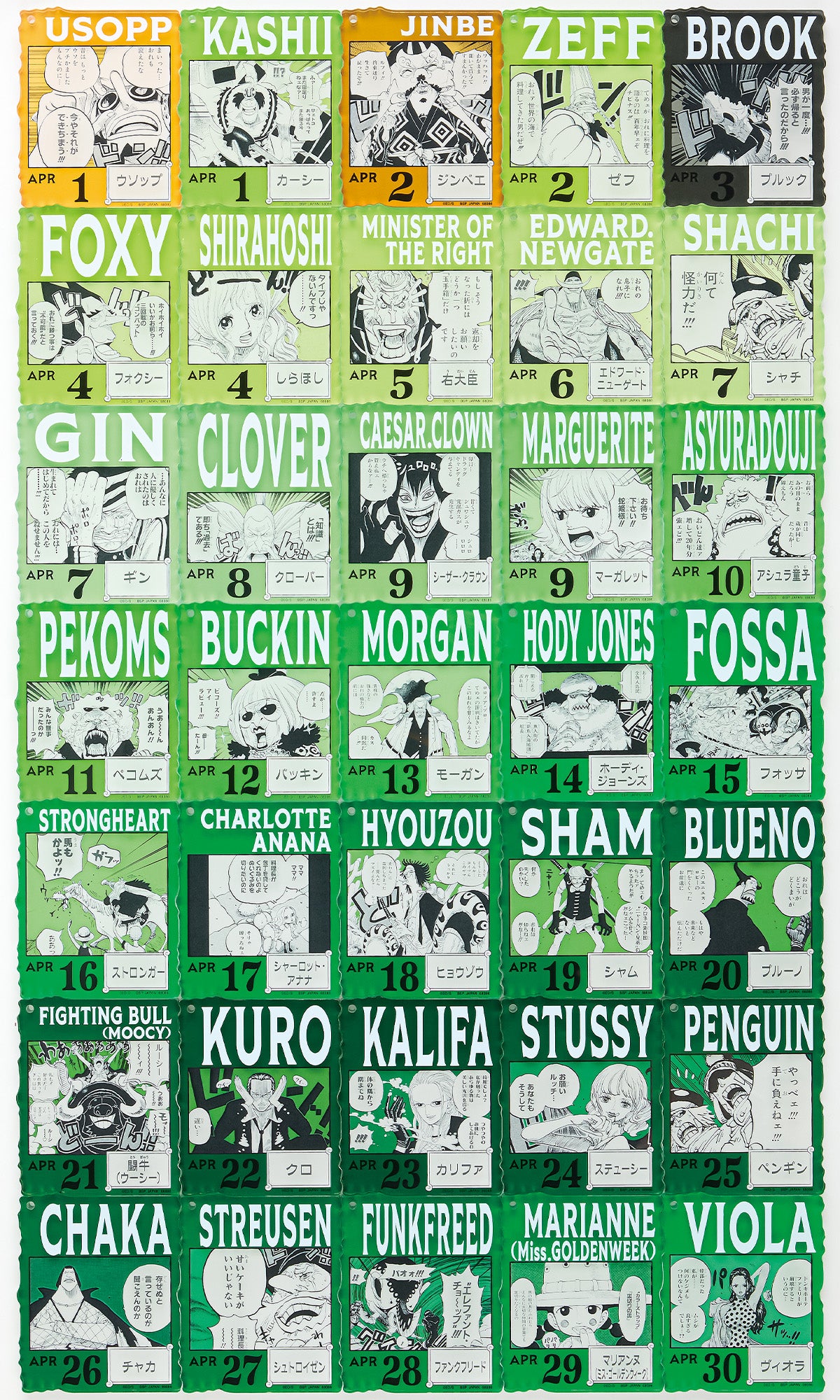 Ichiban Kuji ONE PIECE 366 Days of Birthdays