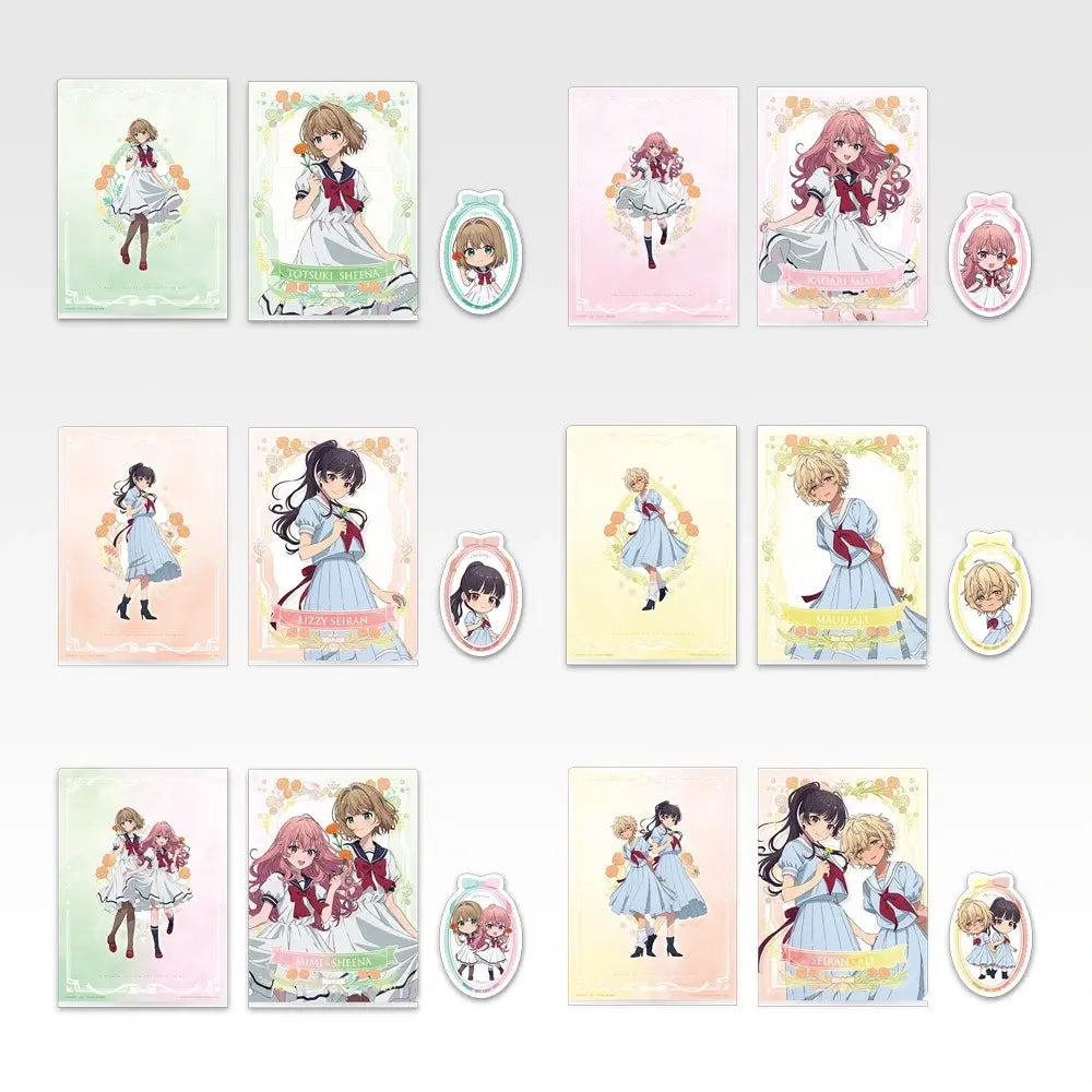 I Want to Love You Till Your Dying Day Ichiban Kuji G Prize clear file and sticker set