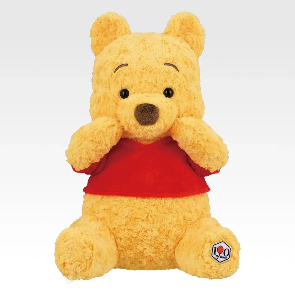 Winnie the Pooh 100th Anniversary Ichiban Kuji by BANDAI SPIRITS, close-up of the prize lineup