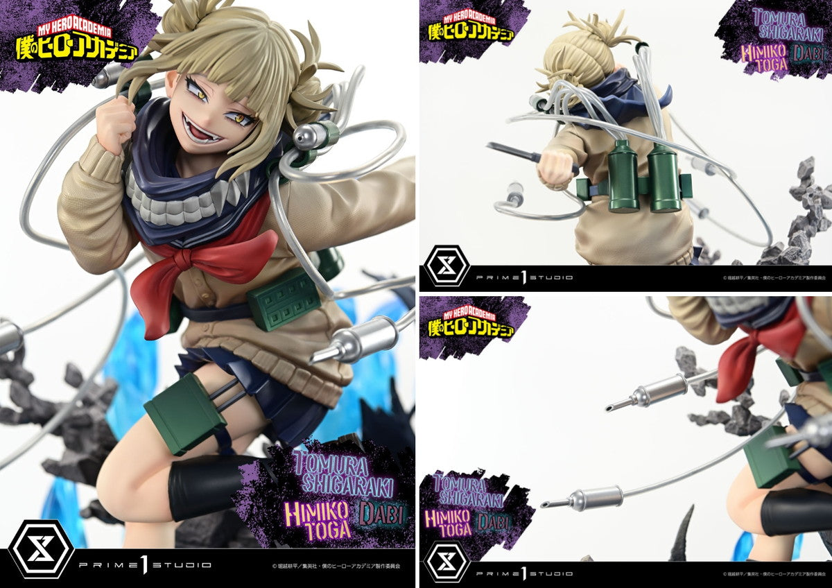 Tomura Shigaraki, Dabi & Himiko Toga My Hero Academia figure – right side view