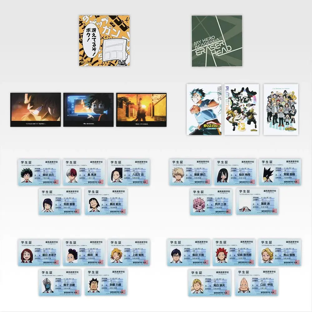 My Hero Academia Ichiban Kuji I Prize stationery collection