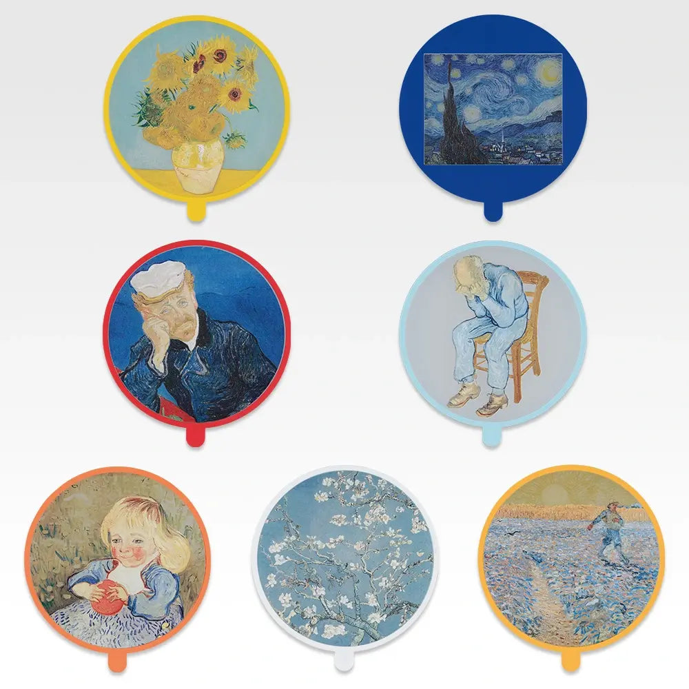 Vincent van Gogh Ichiban Kuji - H Prize: Cup-noodle weight coaster