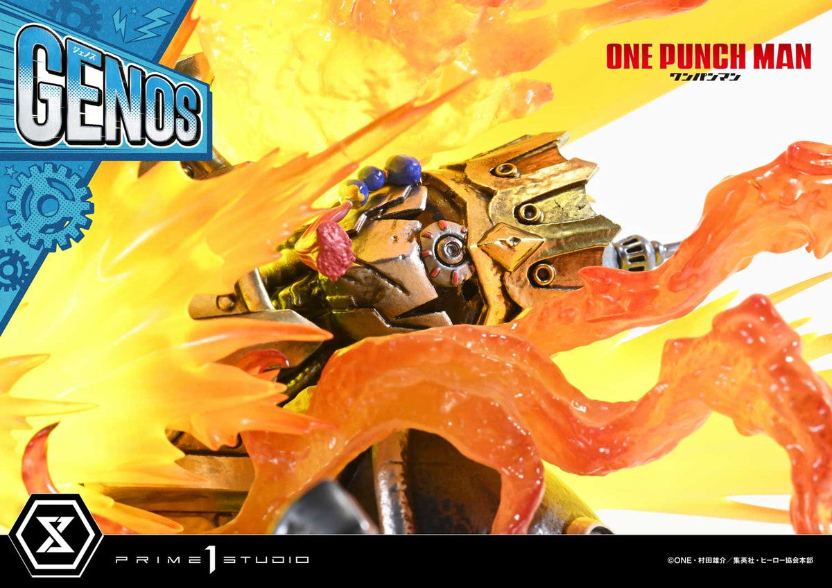 Genos One-Punch Man figure – rear view