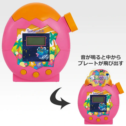 Tamagotchi Paradise Ichiban Kuji - A Prize: Tamagotchi Paradise alarm clock - Orange Tropics