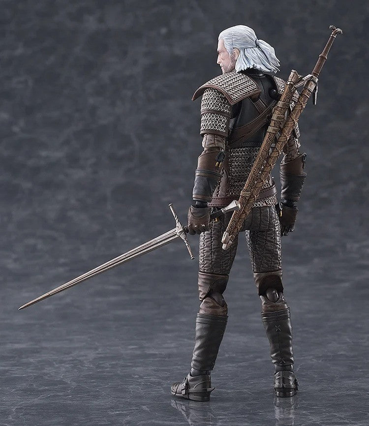 Geralt The Witcher 3 figure – close-up of the face