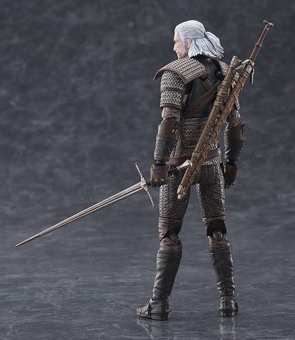 Geralt The Witcher 3 figure – close-up of the face