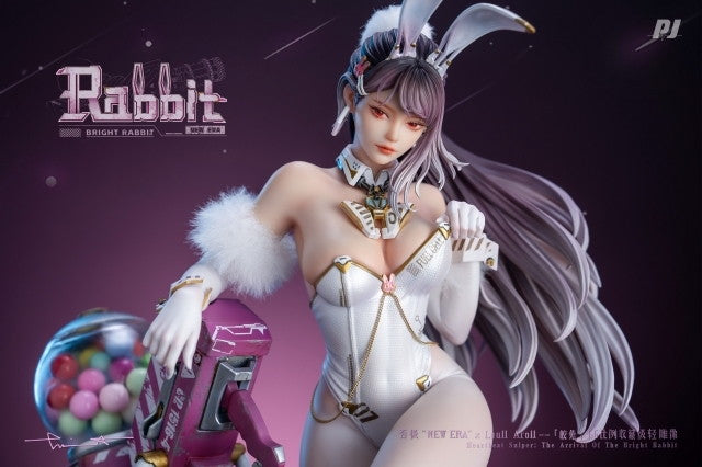 Bright Rabbit figure – close-up of the face