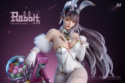 Bright Rabbit figure – close-up of the face
