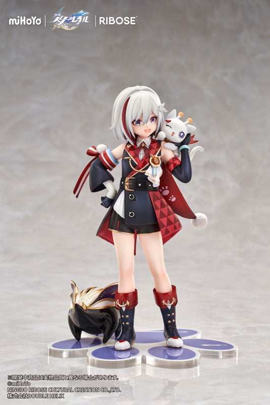 Topaz & Numby Honkai: Star Rail figure – close-up of the face