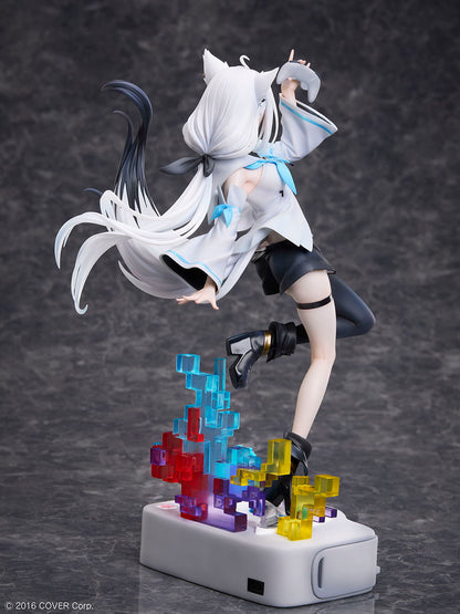 Shirakami Fubuki hololive figure – close-up of the face