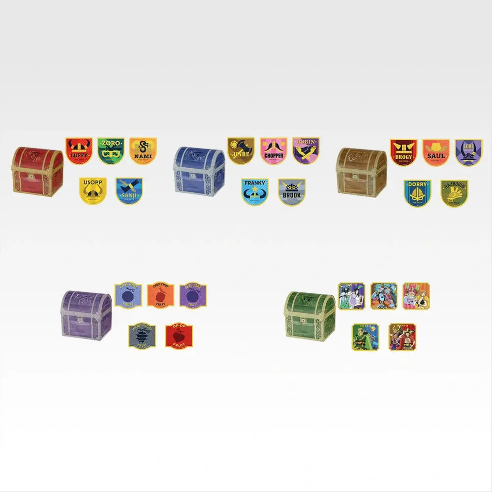 One Piece Elbaf GIANT BASH!! Vol.1 Ichiban Kuji - G Prize: Treasure-chest sticker set