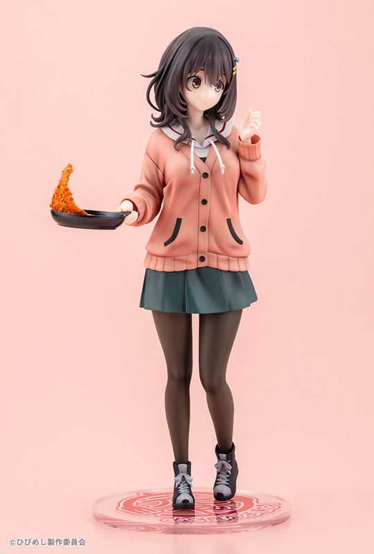 Mako Kawai Hibi wa Sugiredo Meshi Umashi figure – head and hair sculpt detail