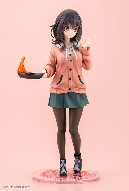 Mako Kawai Hibi wa Sugiredo Meshi Umashi figure – head and hair sculpt detail
