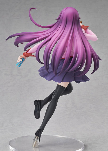 Hitagi Senjougahara Monogatari Series figure – head and hair sculpt detail