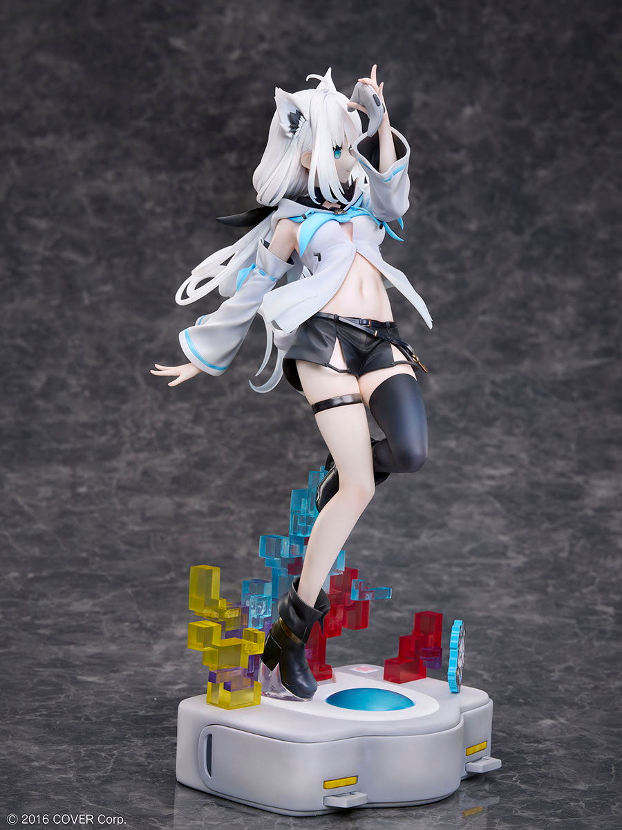Shirakami Fubuki hololive figure – head and hair sculpt detail