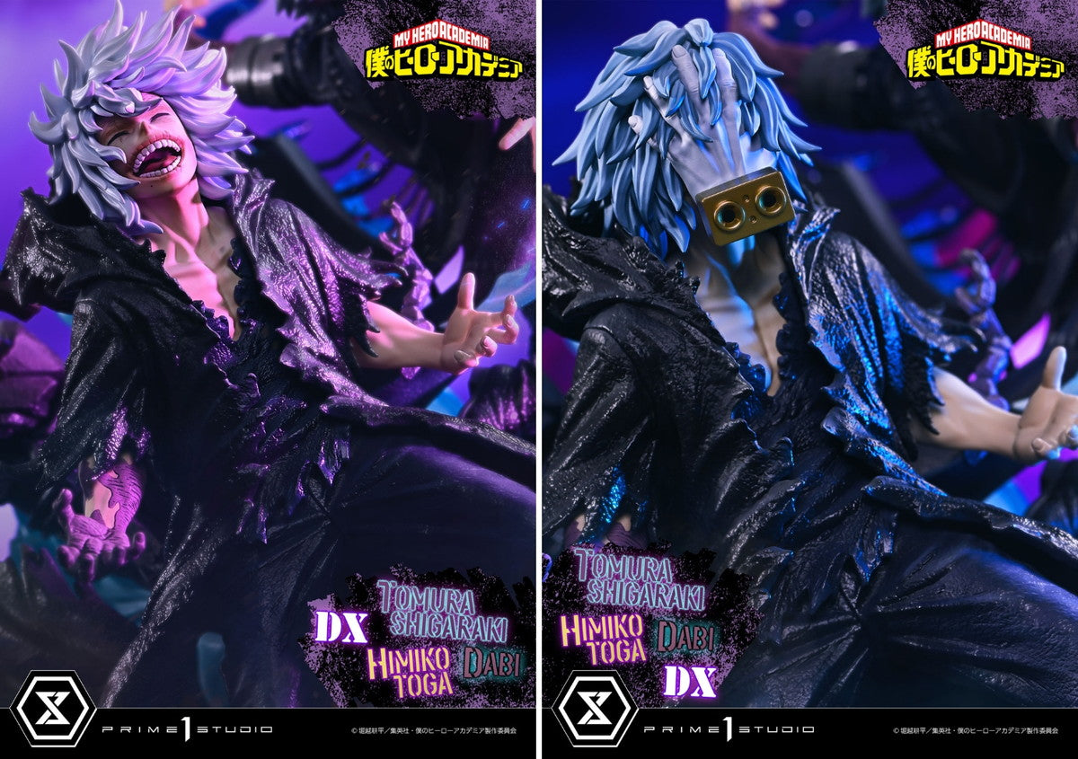 Tomura Shigaraki, Dabi & Himiko Toga My Hero Academia figure – upper body sculpt detail