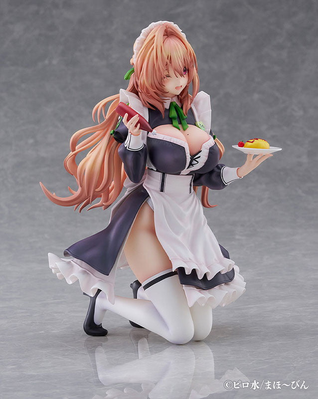 Sano Hiiragi Hanikami Kanojo figure – head and hair sculpt detail