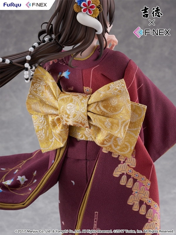 Mikasa Azur Lane figure – head and hair sculpt detail