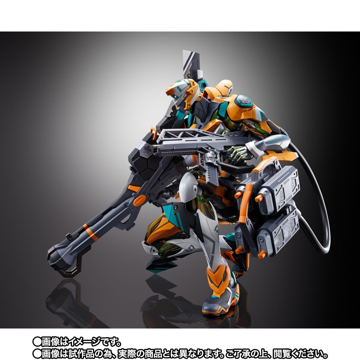 Evangelion Unit-00 Evangelion figure – head and hair sculpt detail