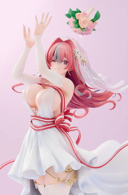 Bremerton Azur Lane figure – head and hair sculpt detail