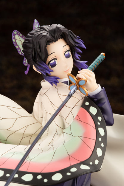 Shinobu Kocho Demon Slayer figure – head and hair sculpt detail