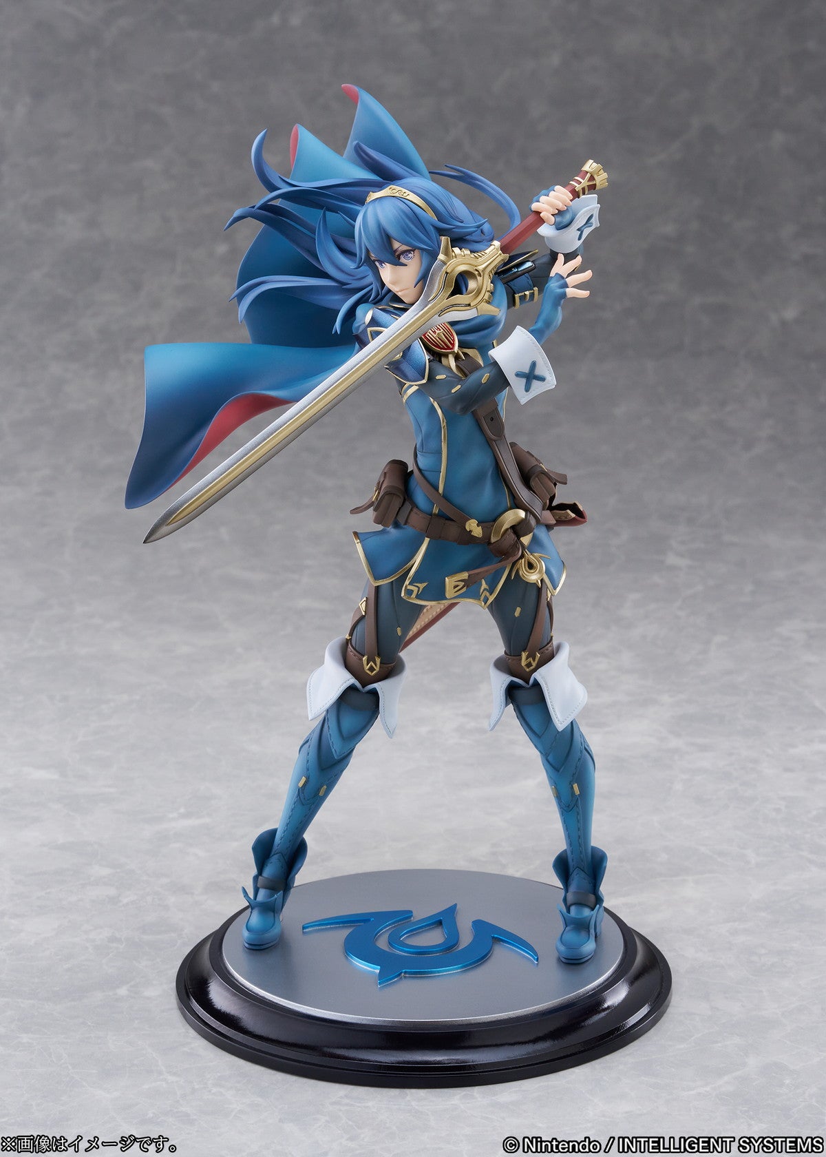 Lucina Fire Emblem Awakening figure – head and hair sculpt detail