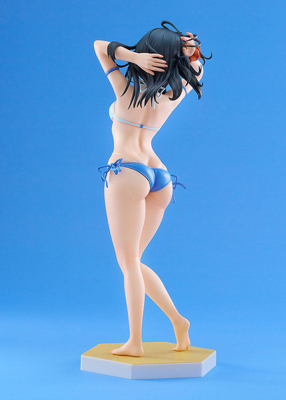 Rikka Takarada SSSS.GRIDMAN figure – head and hair sculpt detail