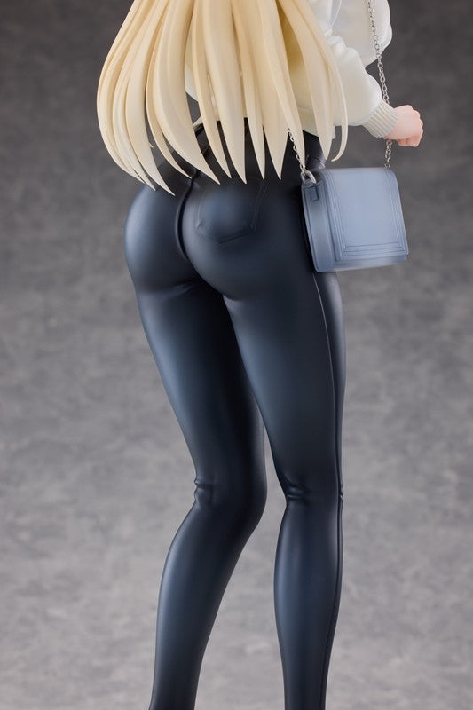 Aoi Koigakubo figure – head and hair sculpt detail