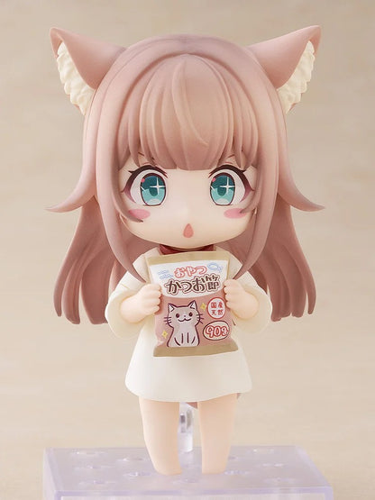 Kinako figure – head and hair sculpt detail