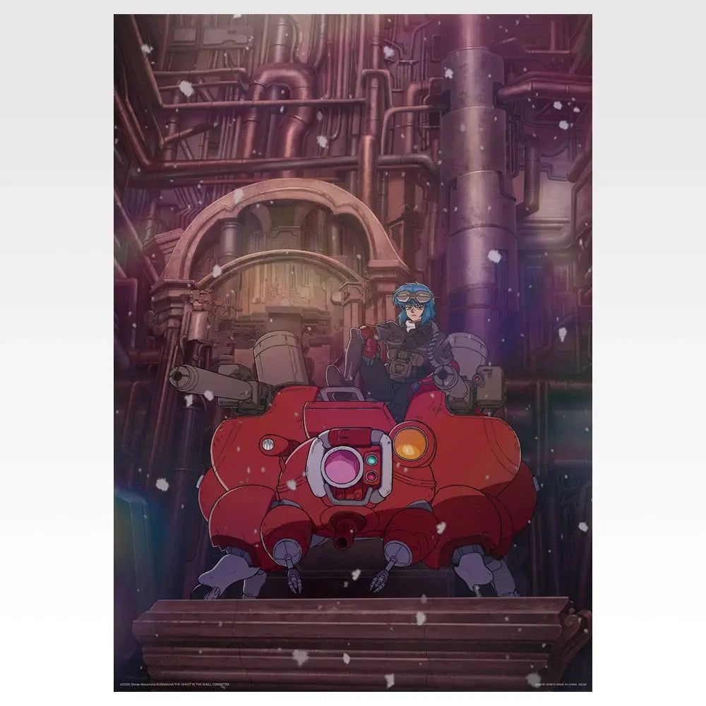 Ghost in the Shell Ichiban Kuji B Prize aurora poster, one prize in the BANDAI SPIRITS lineup