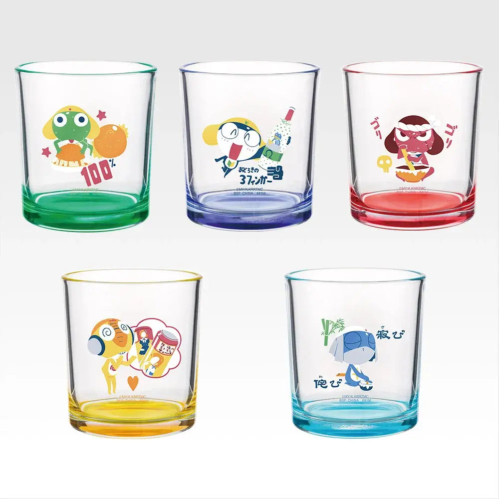 Sgt. Frog Keroro Revival Sokkou Vol.2 Ichiban Kuji - G Prize: Color bottom glass