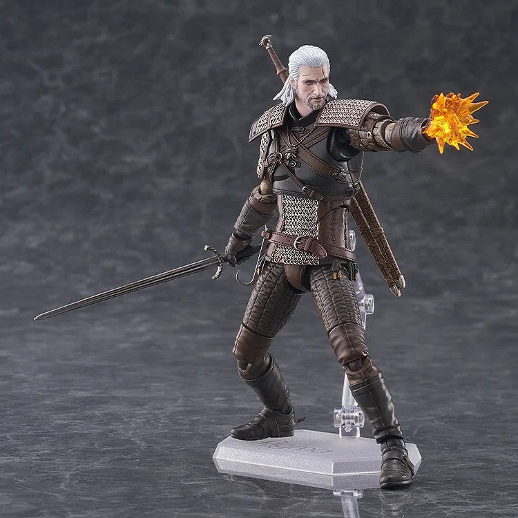 Geralt The Witcher 3 figure – upper body sculpt detail