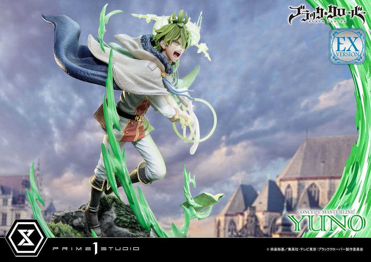 Yuno Black Clover figure – upper body sculpt detail